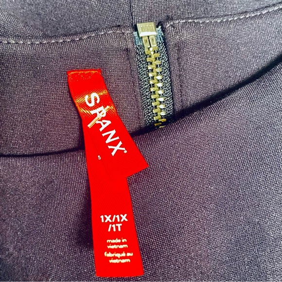 Spanx Ponte Fitted Midi Sleeveless Sheath Dress NWT Women’s 1X Classic Navy - Picture 7 of 10